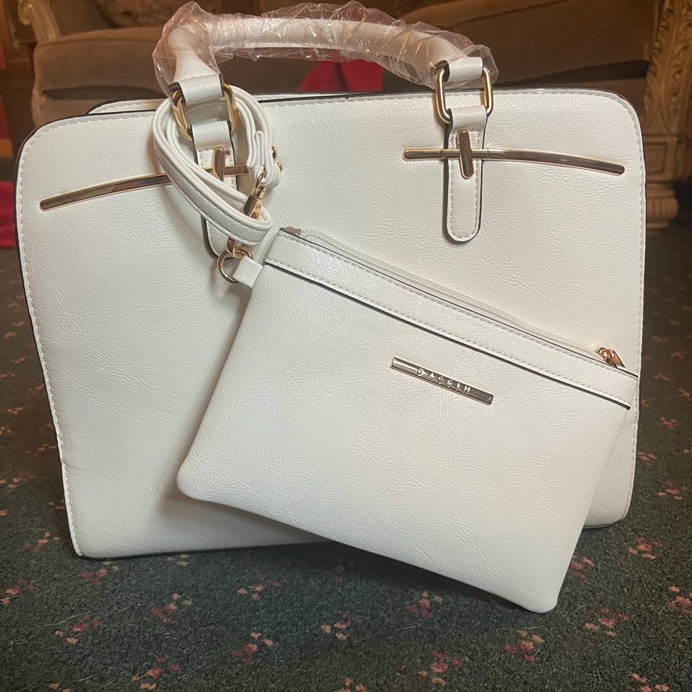 Brand New Large white purse.